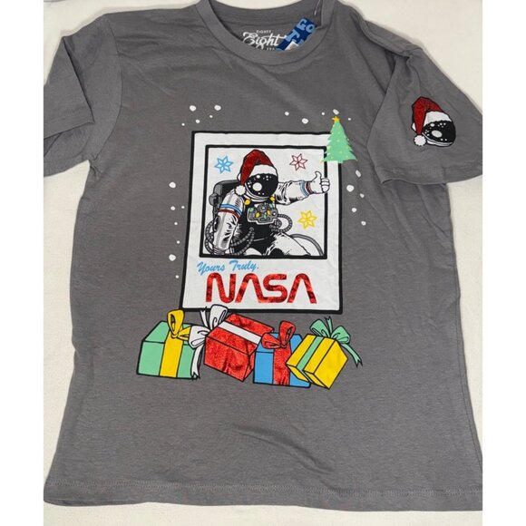 Eighty Eight Other - Eighty Eight Brand 14 16 NASA Christmas Astronaut Santa T-Shirt Tee Holiday NWT